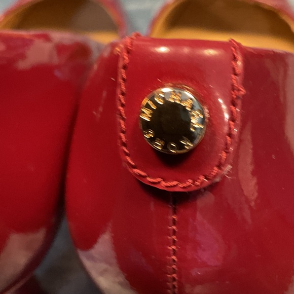 MICHAEL Michael Kors Burgundy Red Patent Heels - Picture 4 of 8